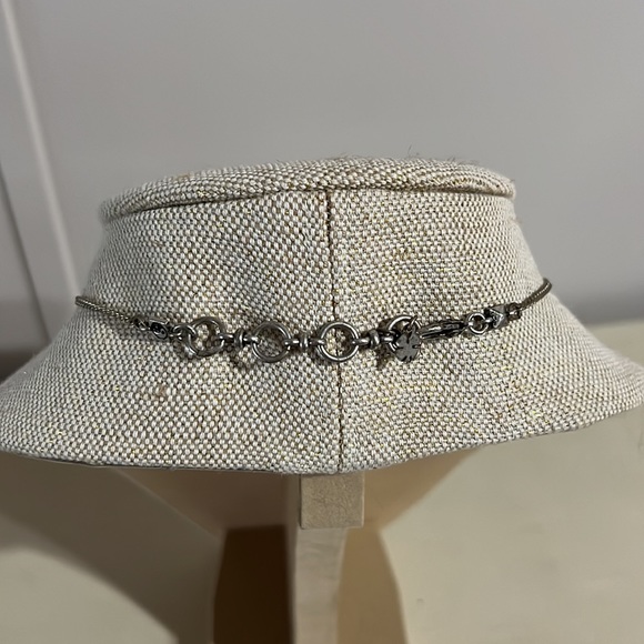 Lucky Brand Silver chain necklace with purple stone - Picture 6 of 9